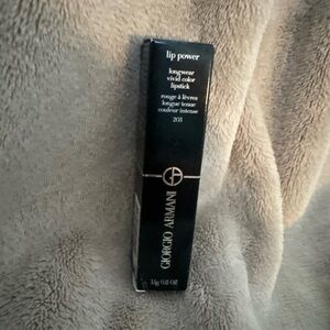 Giorgio Armani Lip Power Longwear Lipstick - Deep Black